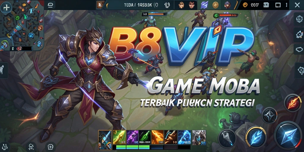 Tampilan gameplay seru dalam B8VIP dengan karakter unik yang beraksi.