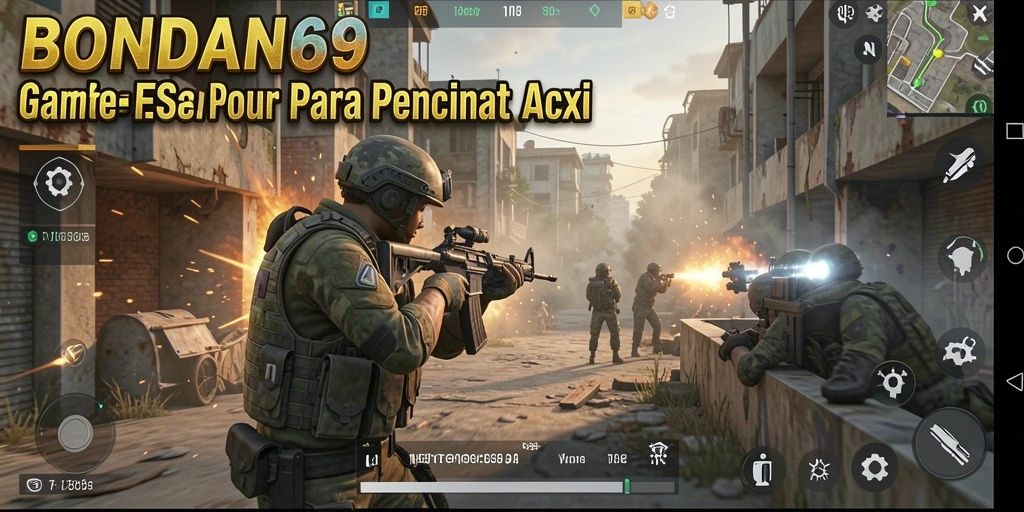 Gameplay intens BONDAN69 dengan aksi tembak-menembak yang mendebarkan.