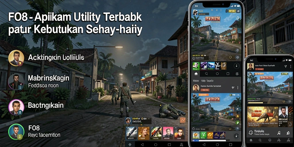 Screenshot FO8 menunjukkan antarmuka yang bersih dan fitur-fitur yang mudah diakses.