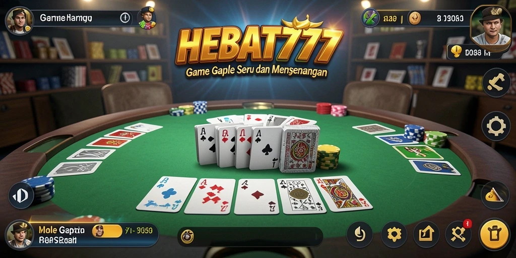 Tampilan gameplay seru dalam HEBAT777 dengan antarmuka yang menarik.