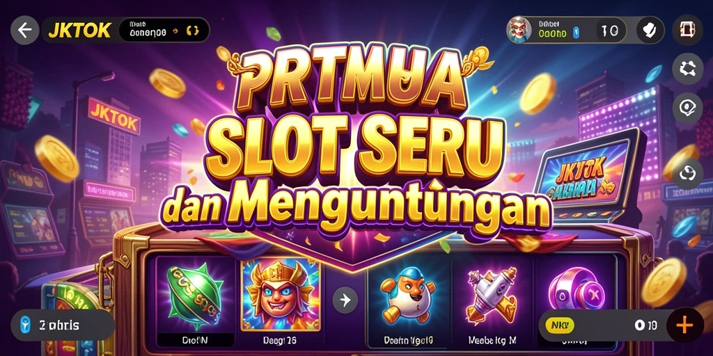 Tampilan antarmuka gameplay JKTOK yang menarik dan interaktif.