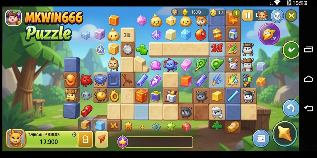 Tampilan gameplay MKWIN666 yang menantang dan menarik.