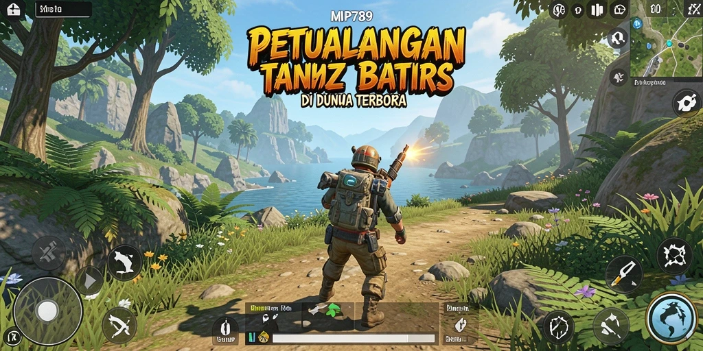 Tampilan gameplay yang mengesankan di dunia terbuka MVP789.