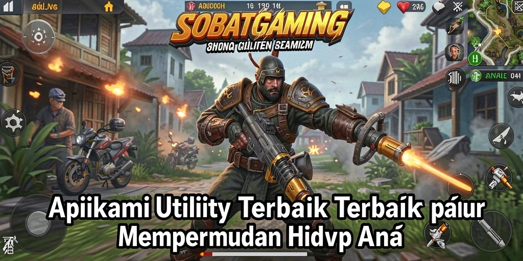 Tampilan aplikasi SOBATGAMING yang intuitif dan fungsional.